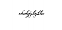 Kattelyna Script.otf Font LOWERCASE