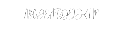 Kaydens Script Alt.ttf Font UPPERCASE