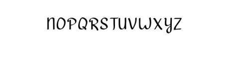 kalimat-regular.ttf Font UPPERCASE