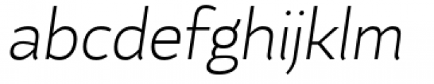 Kahlo Essential Medium Italic Font LOWERCASE
