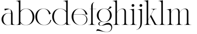 Karlotte Regular Font LOWERCASE