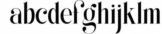 Kage - Elegant Serif Family 10 Font LOWERCASE