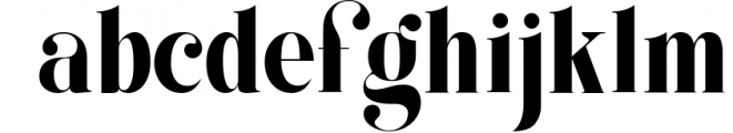 Kage - Elegant Serif Family 1 Font LOWERCASE