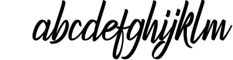 Kaliffa - Script Font LOWERCASE