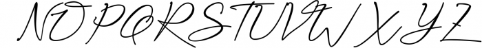 Kaliurang Signature - Natural Handwritten Font UPPERCASE