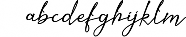 Kaliurang Signature - Natural Handwritten Font LOWERCASE