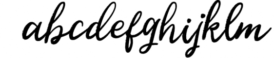 Kalyma Brush Script Font LOWERCASE