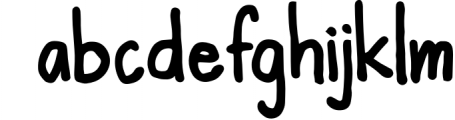 Kanda Handwriting Typeface 1 Font LOWERCASE