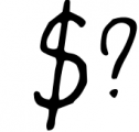Kanda Handwriting Typeface 2 Font OTHER CHARS