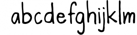 Kanda Handwriting Typeface 3 Font LOWERCASE