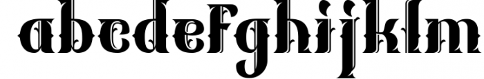 Kanjian Typeface Font LOWERCASE