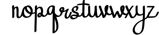 Karmeliya a Handwritten Script Font 2 Font LOWERCASE