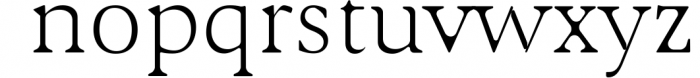 Karoll Modern Serif Font Typeface 1 Font LOWERCASE