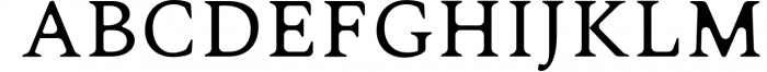 Karoll Modern Serif Font Typeface 2 Font UPPERCASE