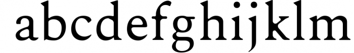 Karoll Modern Serif Font Typeface 2 Font LOWERCASE