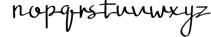 Kartika a Signature Script Font 1 Font LOWERCASE