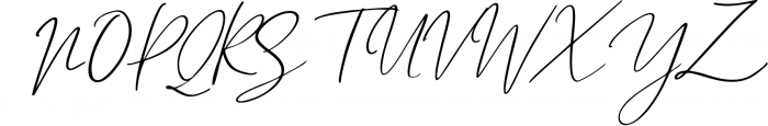 Katalia Handwritten Font Font UPPERCASE