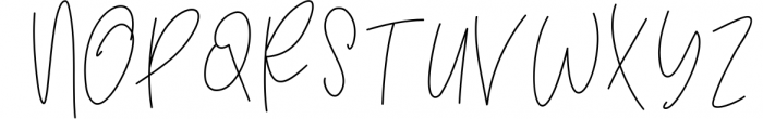 Kate Johnson - A Signature Script Font (with alternative) 1 Font UPPERCASE