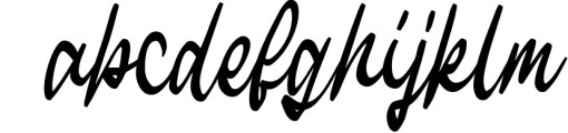 Kathica Script Font LOWERCASE