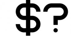 Kavo Sans Serif Bold Font OTHER CHARS