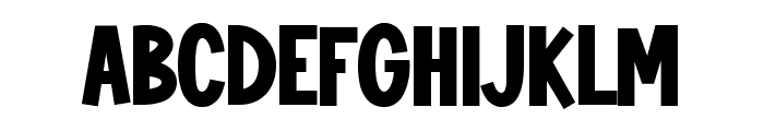 KABOOM Font UPPERCASE