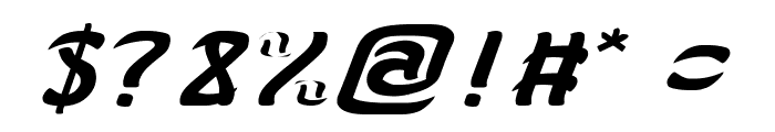 KARATE-light Font OTHER CHARS