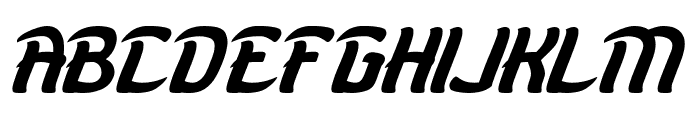 KARATE-light Font UPPERCASE