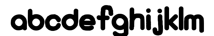 KaBoom New Font LOWERCASE