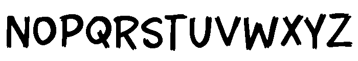 Kabare Font UPPERCASE
