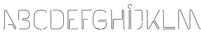 Kabel-Light Font LOWERCASE