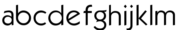 Kabel Regular Font LOWERCASE