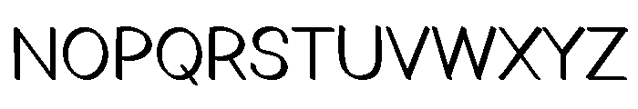 Kabilla Regular Font UPPERCASE