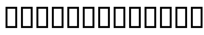 Kabul Type Font LOWERCASE