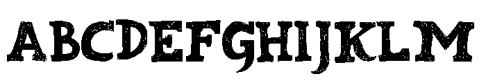 Kabupaten Font UPPERCASE
