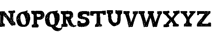 Kabupaten Font LOWERCASE