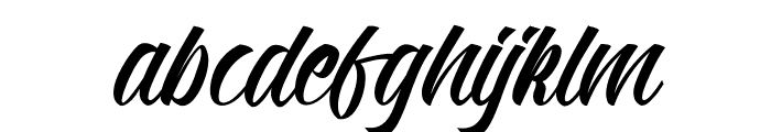 Kadisoka-Script Font LOWERCASE