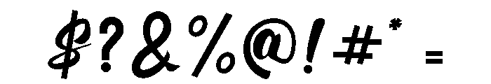 Kafka Font OTHER CHARS