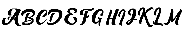Kafka Font UPPERCASE