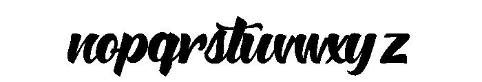 Kafka Font LOWERCASE