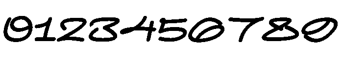 Kaflina Oblique Regular Font OTHER CHARS