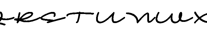 Kaflina Oblique Regular Font UPPERCASE