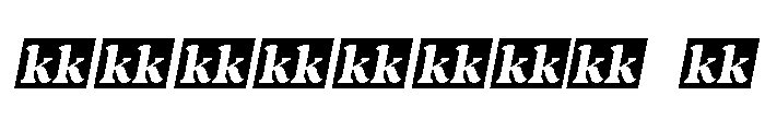 Kaftus-Oblique Font OTHER CHARS