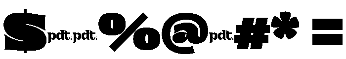 Kageb Boldtrial Regular Font OTHER CHARS