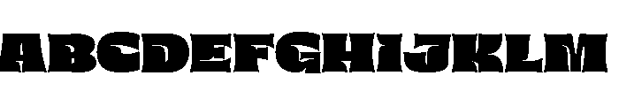Kageb Boldtrial Regular Font UPPERCASE