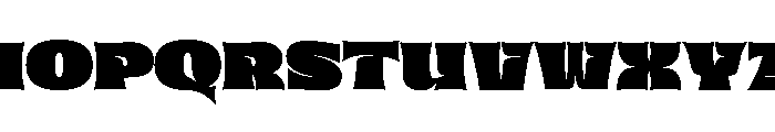 Kageb Boldtrial Regular Font UPPERCASE
