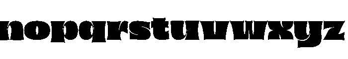 Kageb Boldtrial Regular Font LOWERCASE