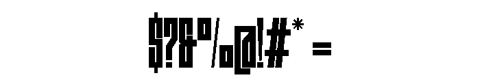Kagure Regular Font OTHER CHARS