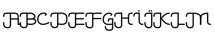 Kahfi PERSONAL USE ONLY! Font UPPERCASE