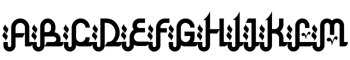 Kahfi Font UPPERCASE