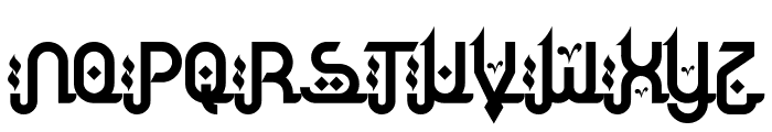 Kahfi Font UPPERCASE